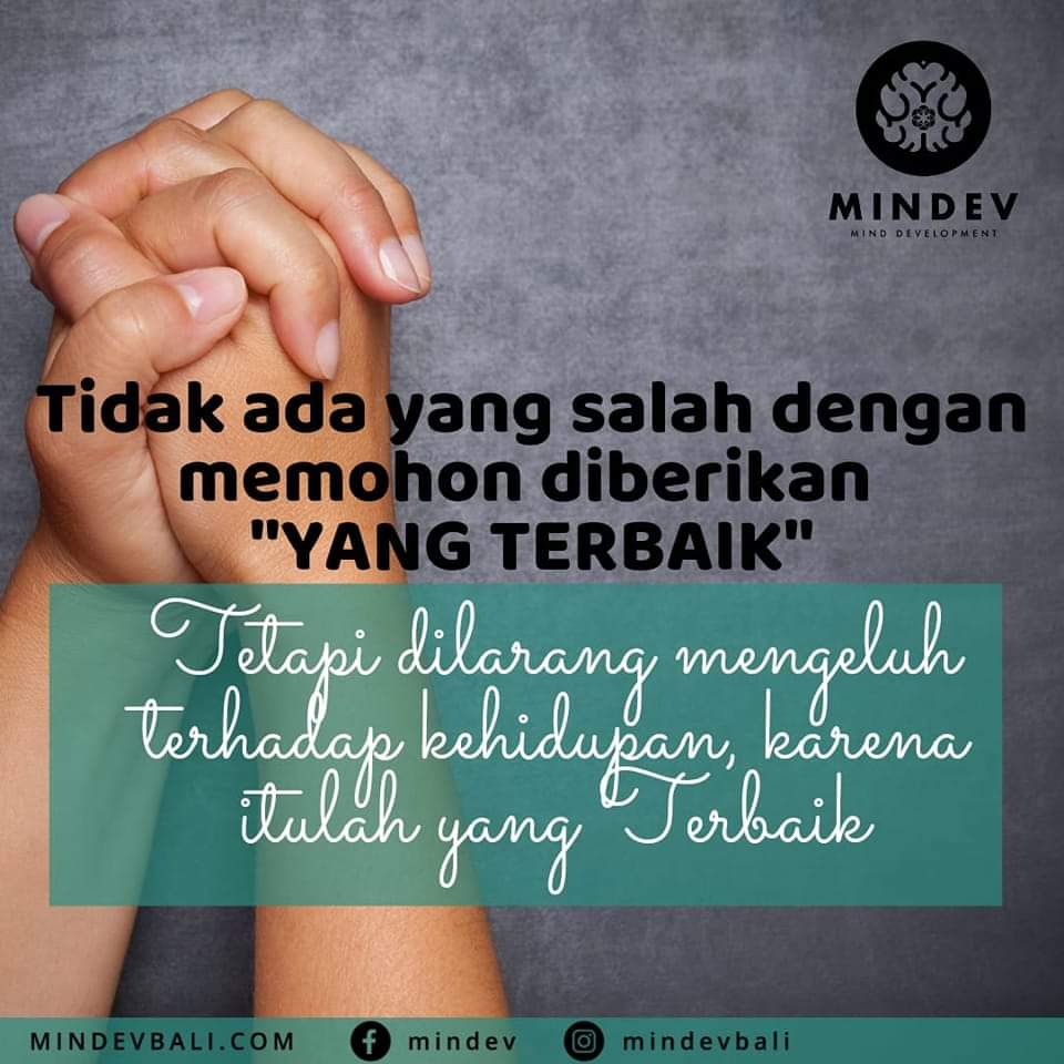 Memohon yang terbaik